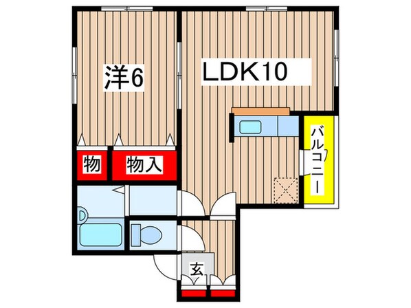 ＮＴビルの物件間取画像